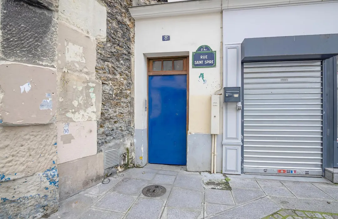 Splendid Studio Apartment Quartier Les Marais Free Netflix-1