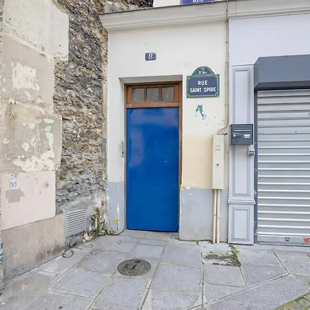 Splendid Studio Apartment Quartier Les Marais Free Netflix-2